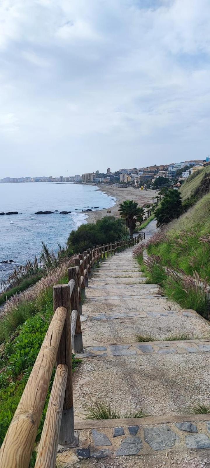Primera Linea De Playa Benalmadena La Perla Playa Paraiso Bagian luar foto