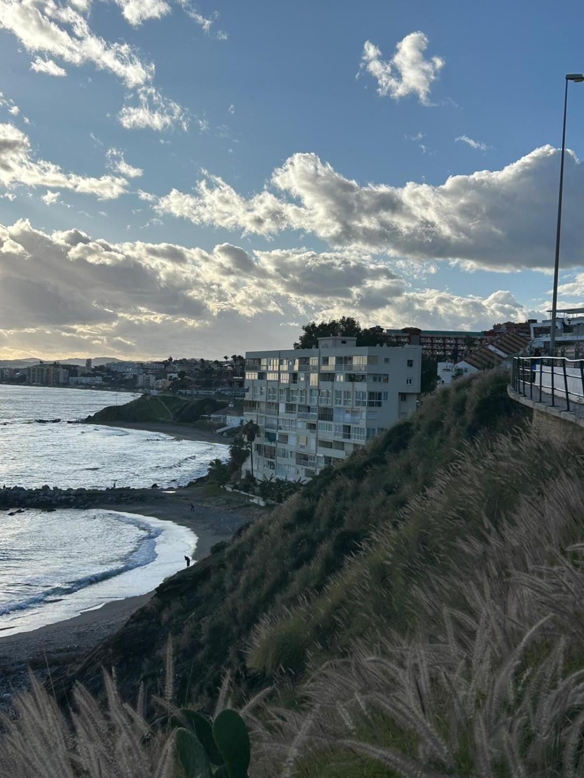 Primera Linea De Playa Benalmadena La Perla Playa Paraiso Bagian luar foto